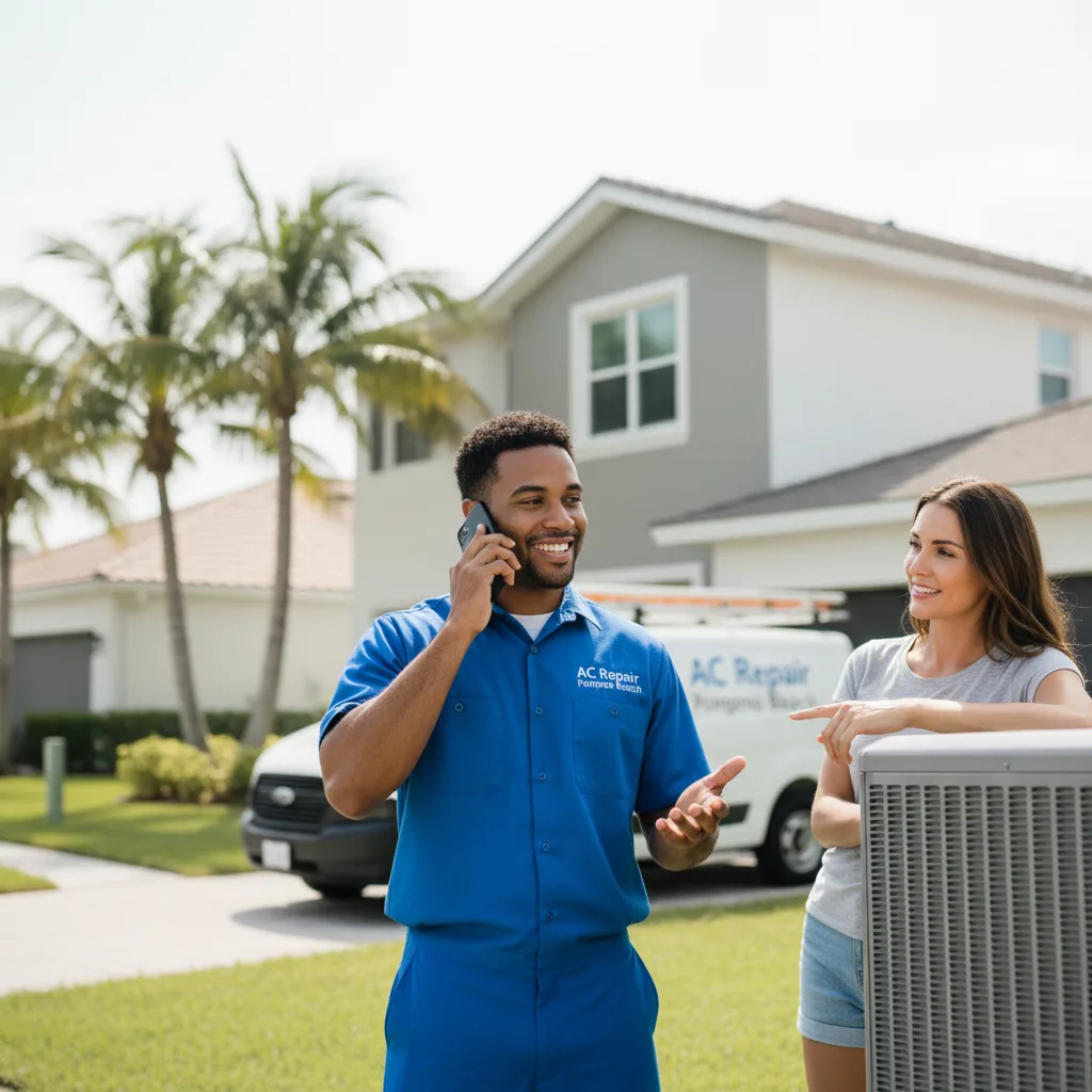 AC Repair Pompano Beach customer support in Blackwell